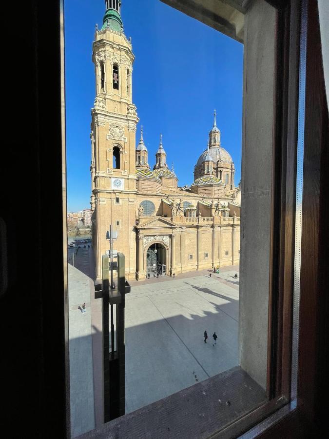 Az El Balcon A La Basilica II - Vistas Inmejorables A La Basilica Del Pilar! Apartment Zaragoza Bagian luar foto